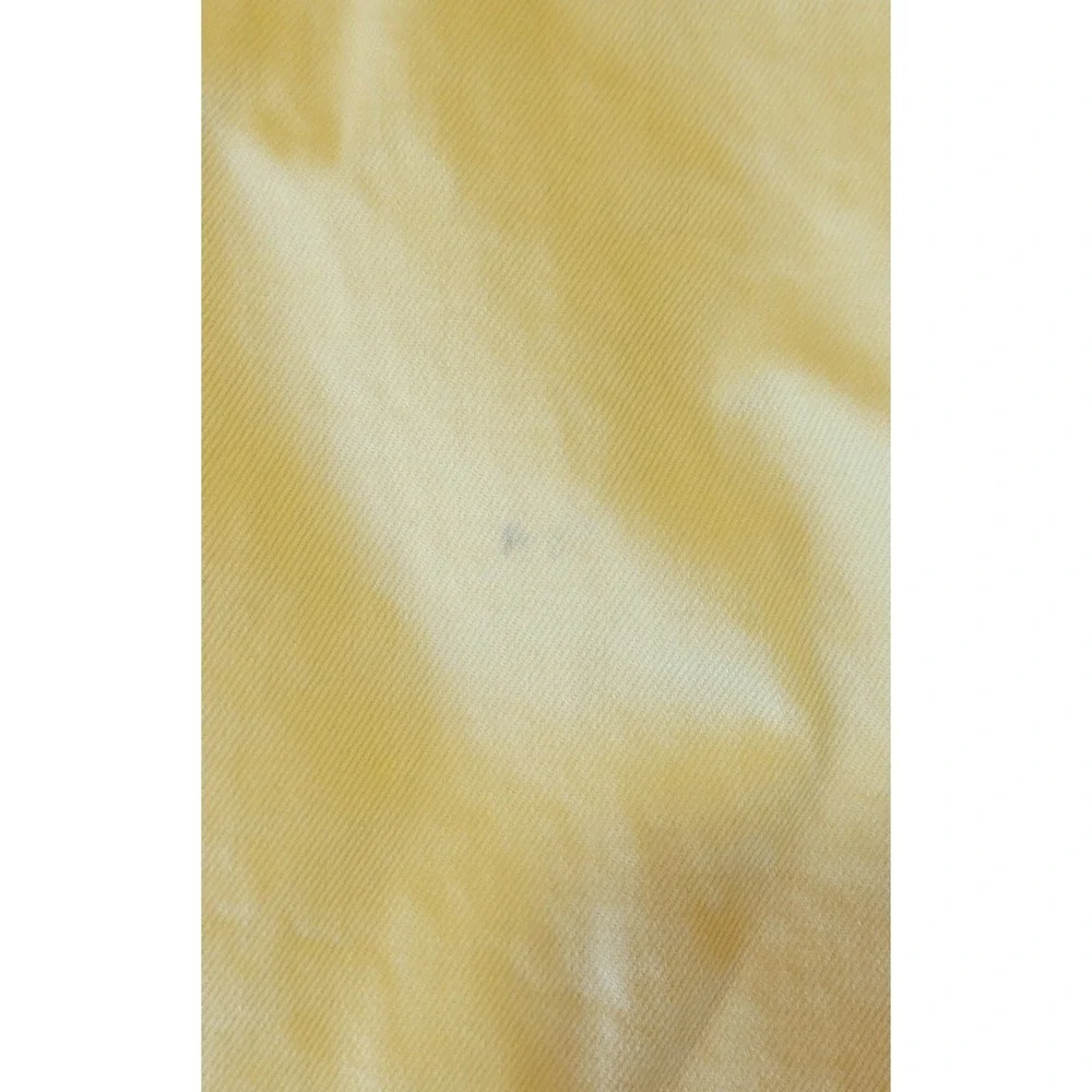 Orvis Mens 38 Yellow Flat Front Casual Cotton Chino Shorts